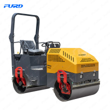 Vibratory Road Roller Machine Two Drums Vibrating Roller with Good Price FYL-1100